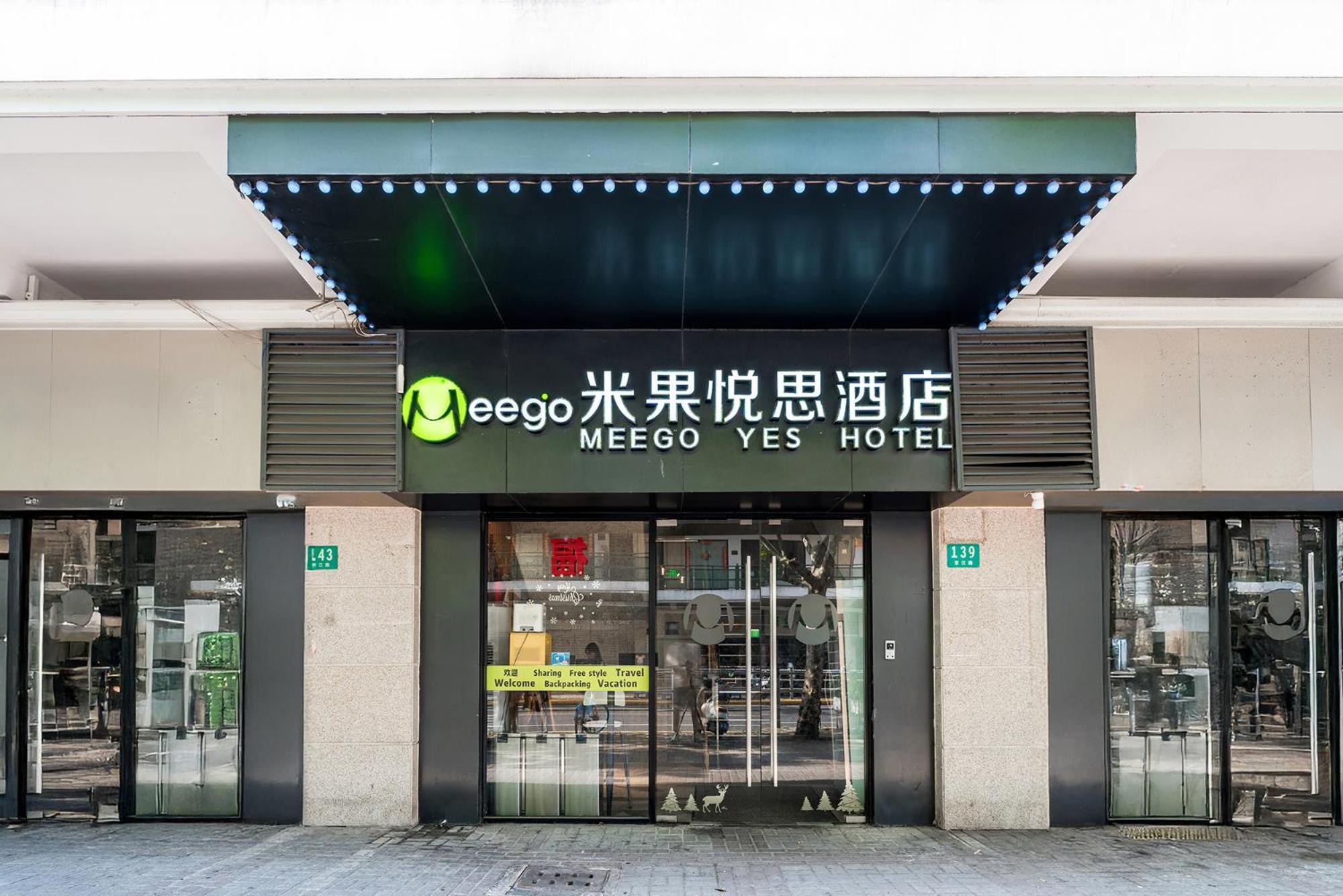 Meego Yes Hotel Shanghai Exteriör bild