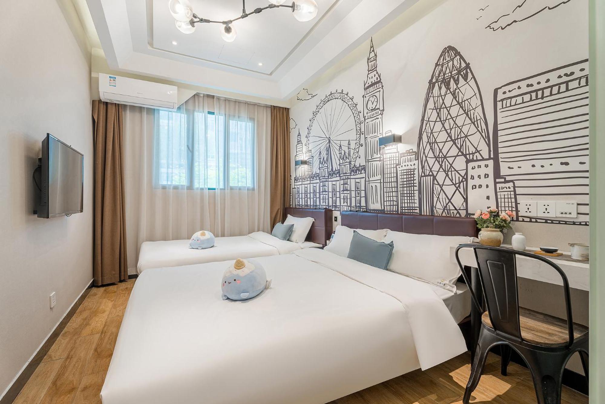 Meego Yes Hotel Shanghai Exteriör bild