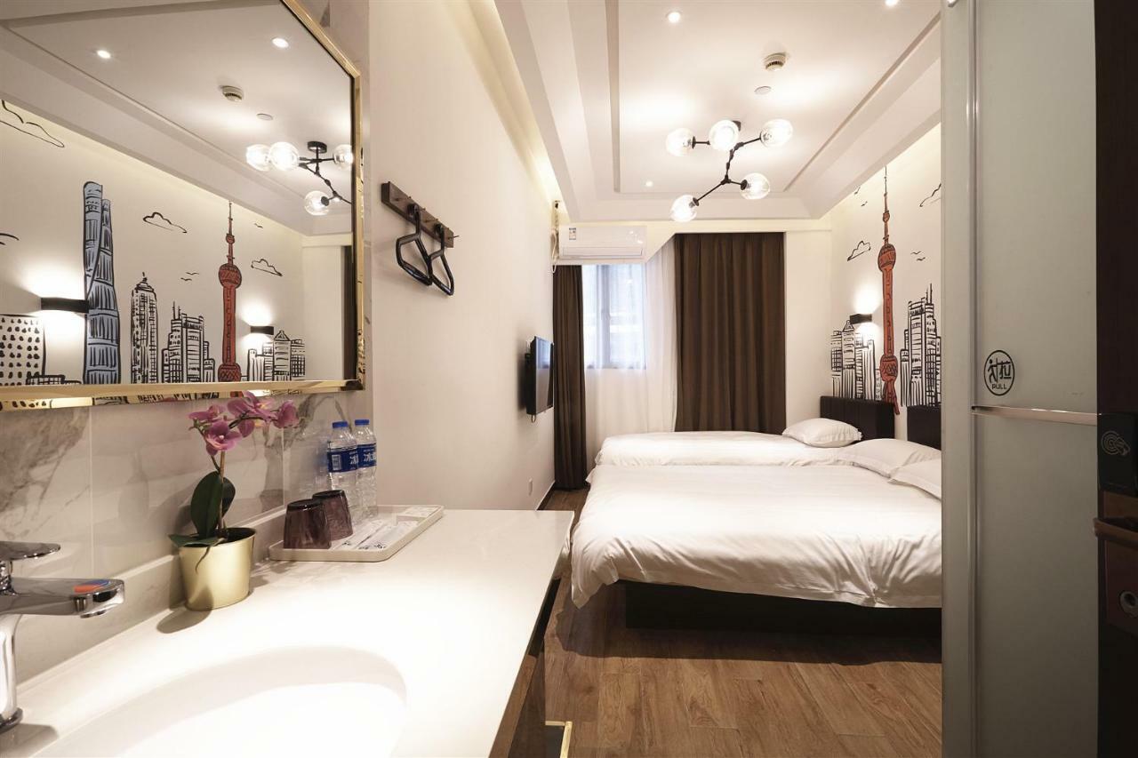 Meego Yes Hotel Shanghai Exteriör bild